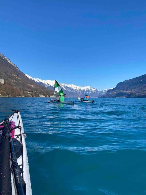 Chalet Mignon - Your Vacation Oasis At Lake Brienz Bönigen Dış mekan fotoğraf