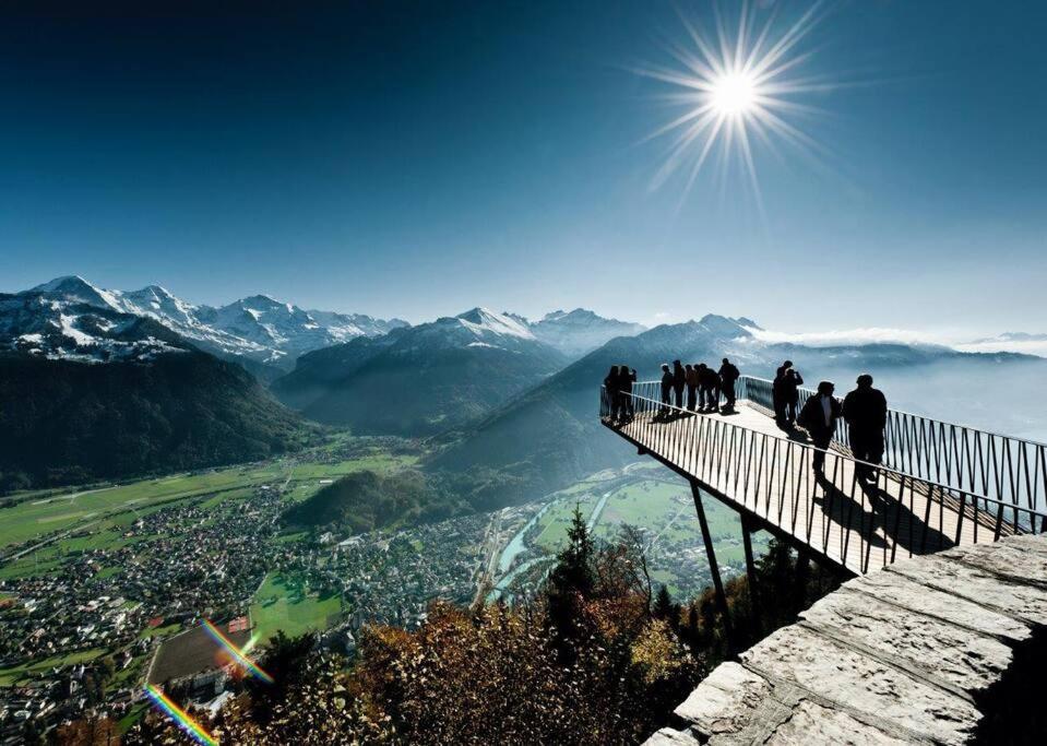 Chalet Mignon - Your Vacation Oasis At Lake Brienz Bönigen Dış mekan fotoğraf