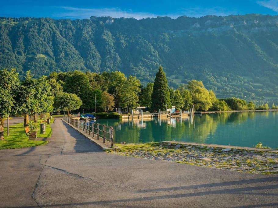 Chalet Mignon - Your Vacation Oasis At Lake Brienz Bönigen Dış mekan fotoğraf